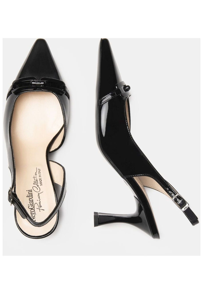 Nero Giardini Pumps Leder Schwarz