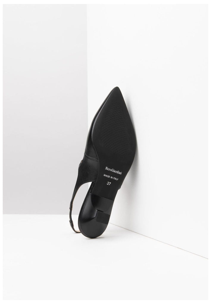 Nero Giardini Pumps Leder Schwarz