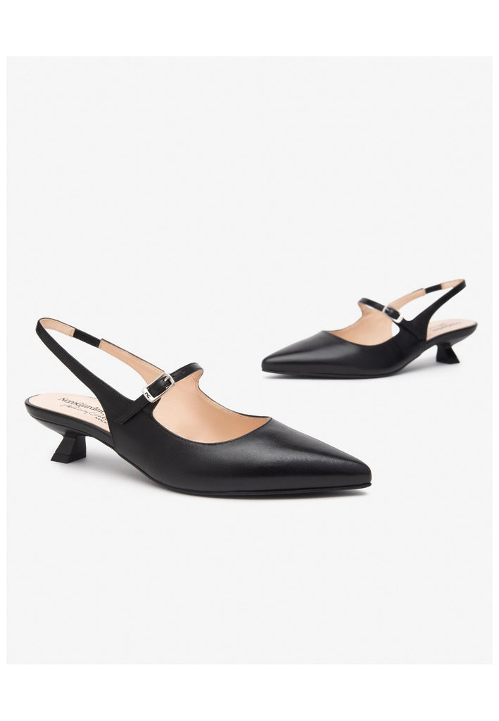 Nero Giardini Pumps Leder Schwarz