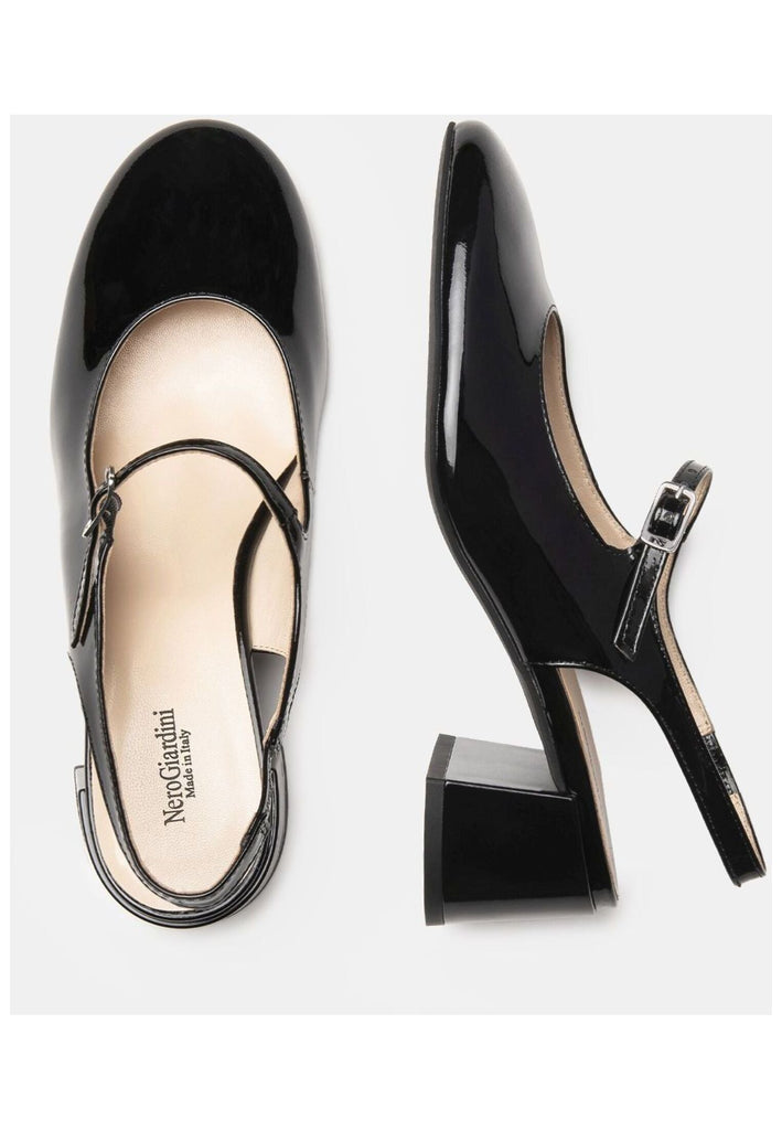 Nero Giardini Pumps Leder Schwarz