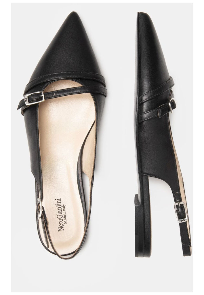 Nero Giardini Pumps Leder Schwarz