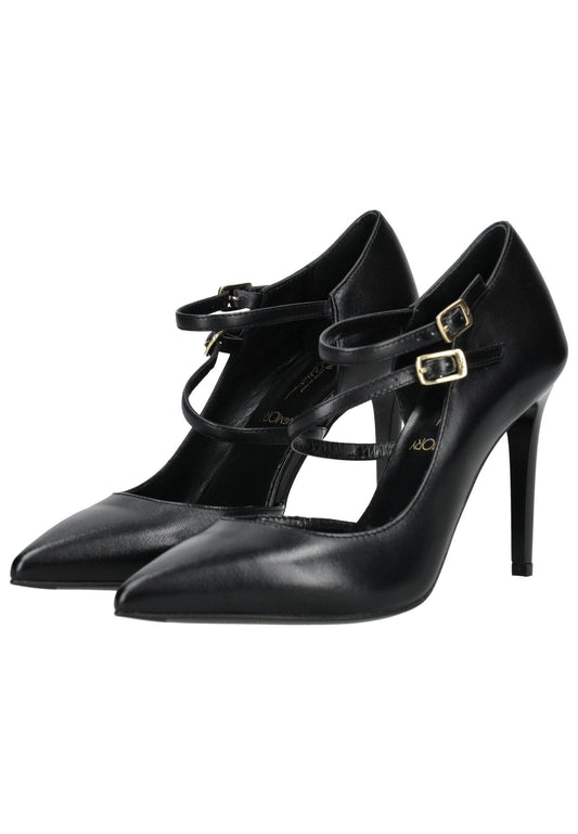 Nero Giardini Pumps Leder Schwarz