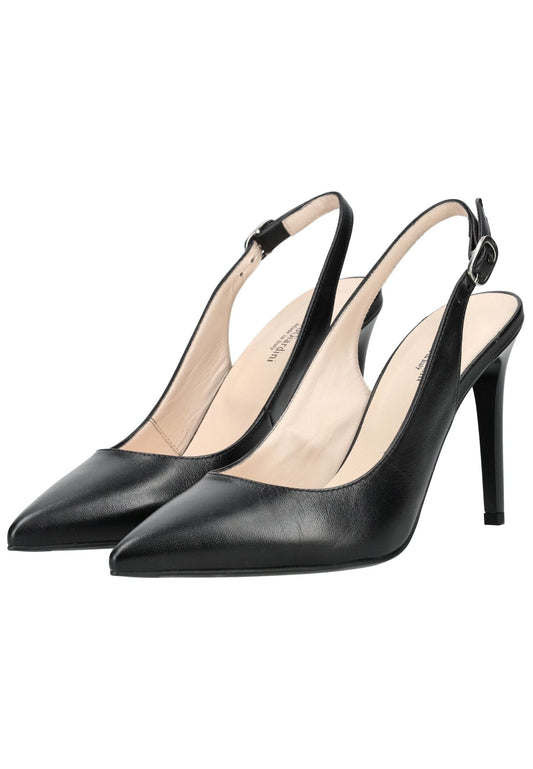 Nero Giardini Pumps Leder Schwarz
