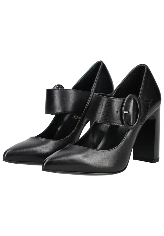 Nero Giardini Pumps Leder Schwarz