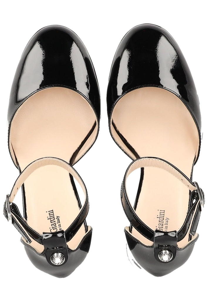 Nero Giardini Pumps Leder Schwarz Lack