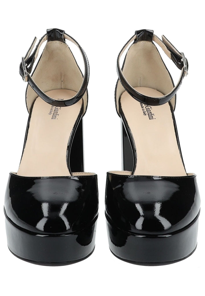 Nero Giardini Pumps Leder Schwarz Lack