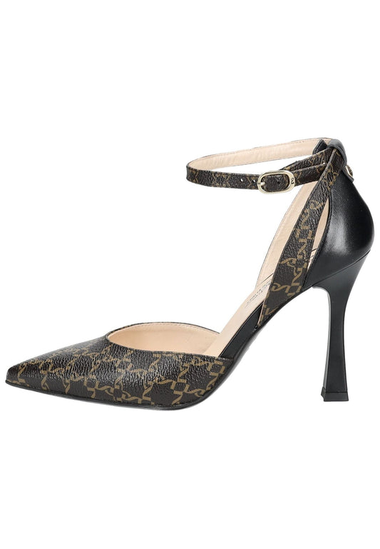 Nero Giardini Pumps Leder/Textil Moro