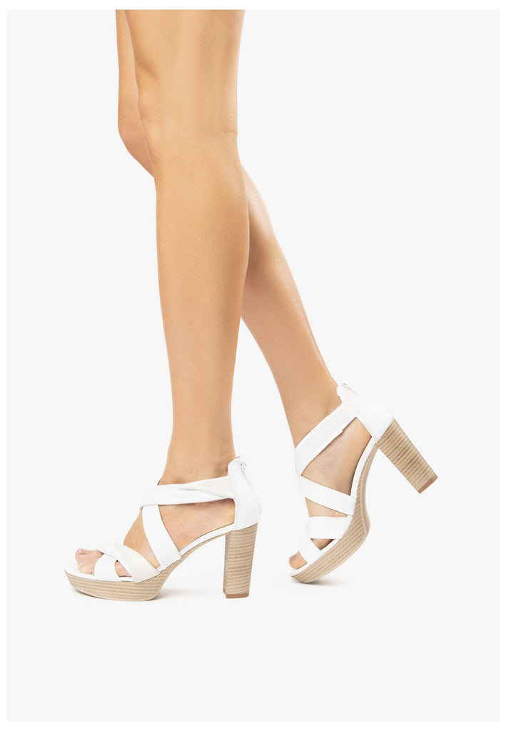 Nero Giardini Pumps Leder Weiß