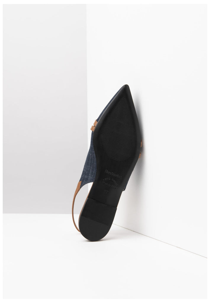 Nero Giardini Pumps Lederimitat/Textil Jeans