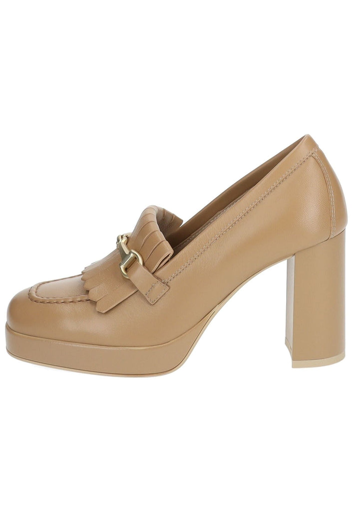 Nero Giardini Pumps Nappaleder Mittelbraun