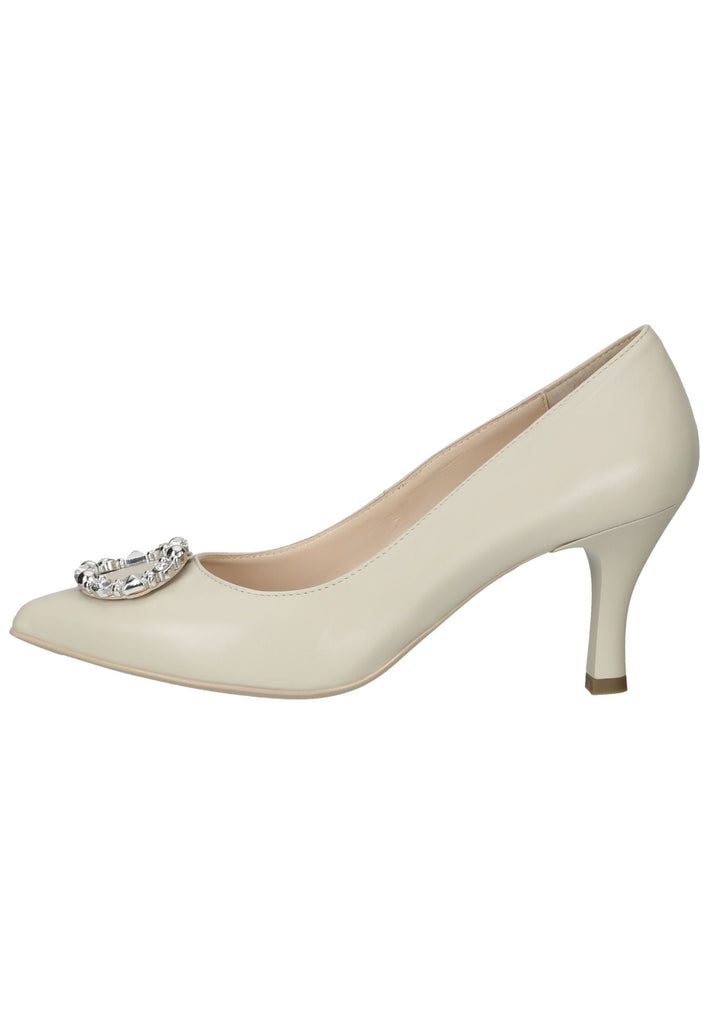 Pumps Nero Giardini Pumps Leder Ivory