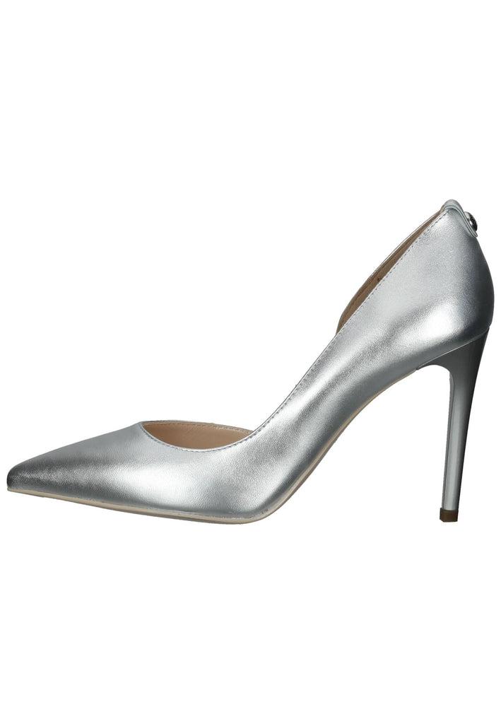Pumps Nero Giardini Pumps Leder Silber