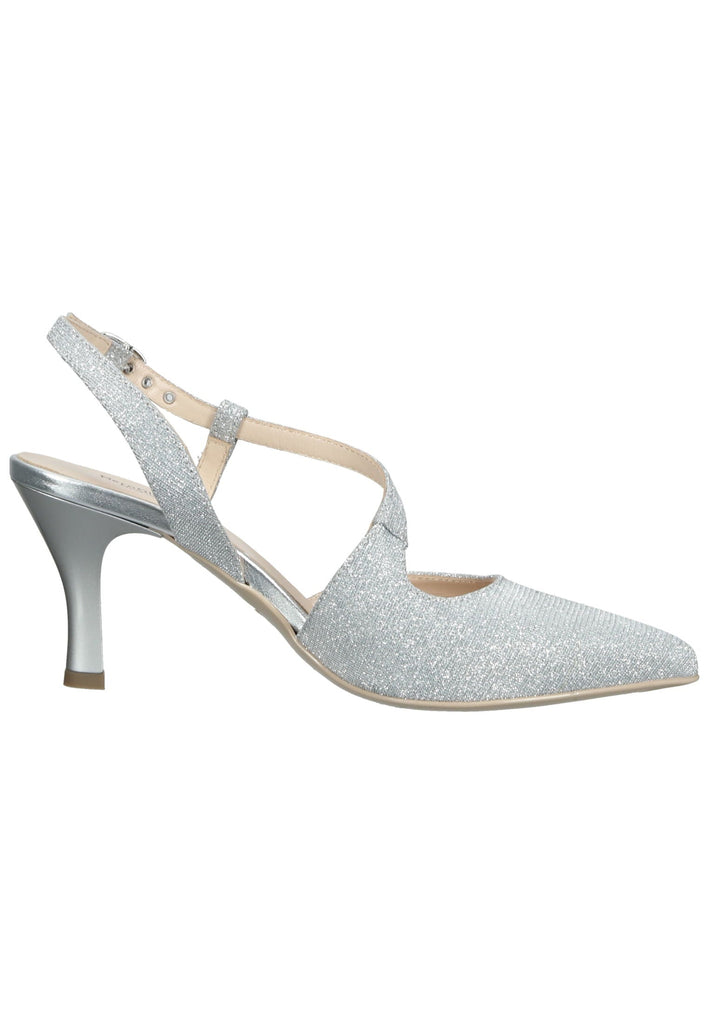 Nero Giardini Pumps Textil Silber