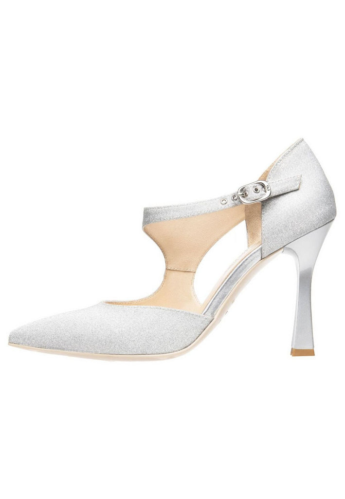 Nero Giardini Pumps Textil Silber