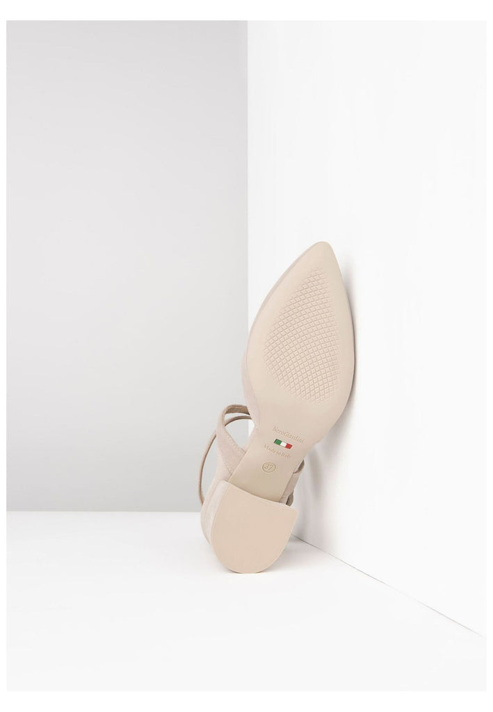Nero Giardini Pumps Veloursleder Beige