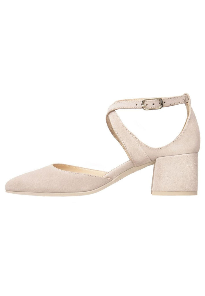 Nero Giardini Pumps Veloursleder Beige