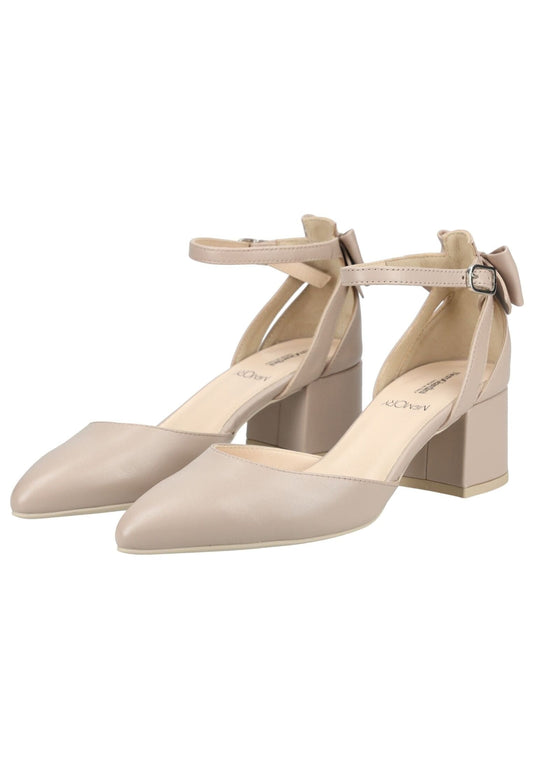 Nero Giardini Pumps Veloursleder Beige