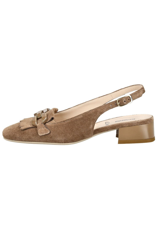 Nero Giardini Pumps Veloursleder Braun