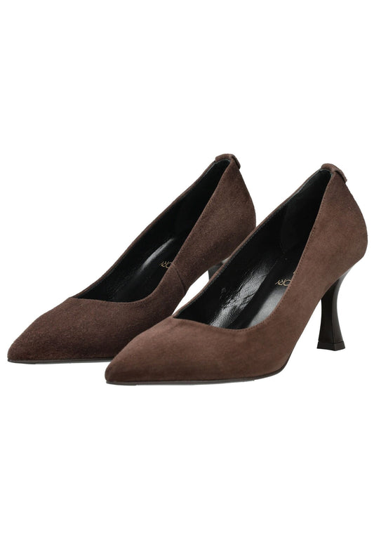 Nero Giardini Pumps Veloursleder Dunkelbraun
