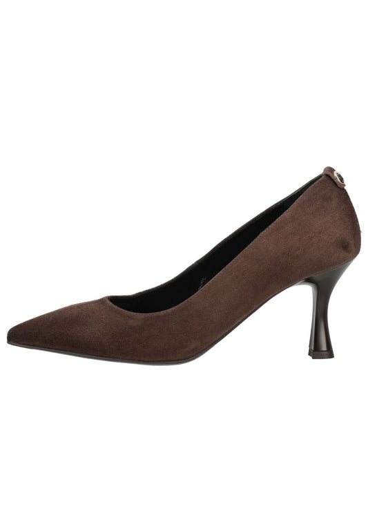 Nero Giardini Pumps Veloursleder Dunkelbraun