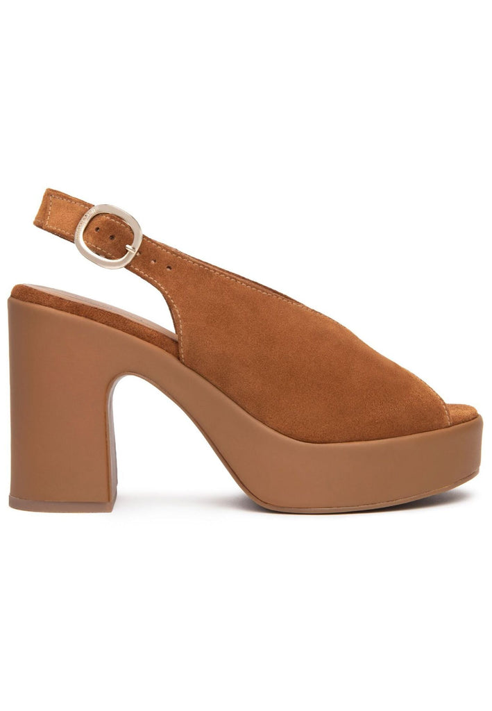 Nero Giardini Pumps Veloursleder Tabacco