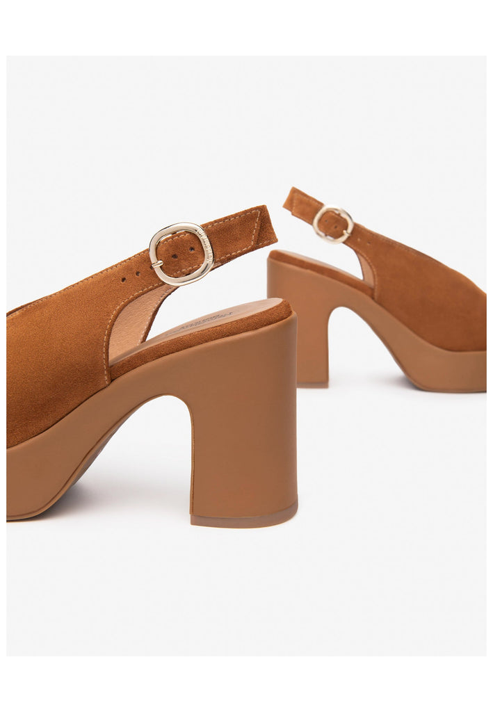 Nero Giardini Pumps Veloursleder Tabacco