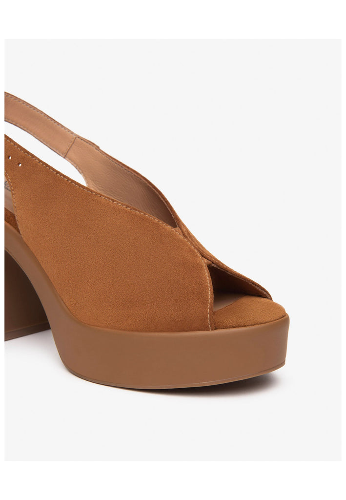 Nero Giardini Pumps Veloursleder Tabacco