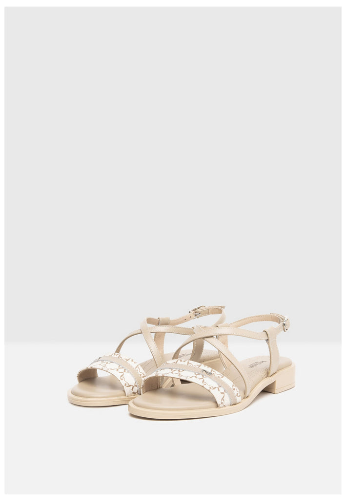 Nero Giardini Sandalen Leder Beige