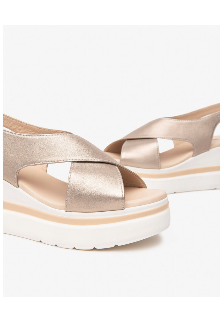 Nero Giardini Sandalen Leder Beige