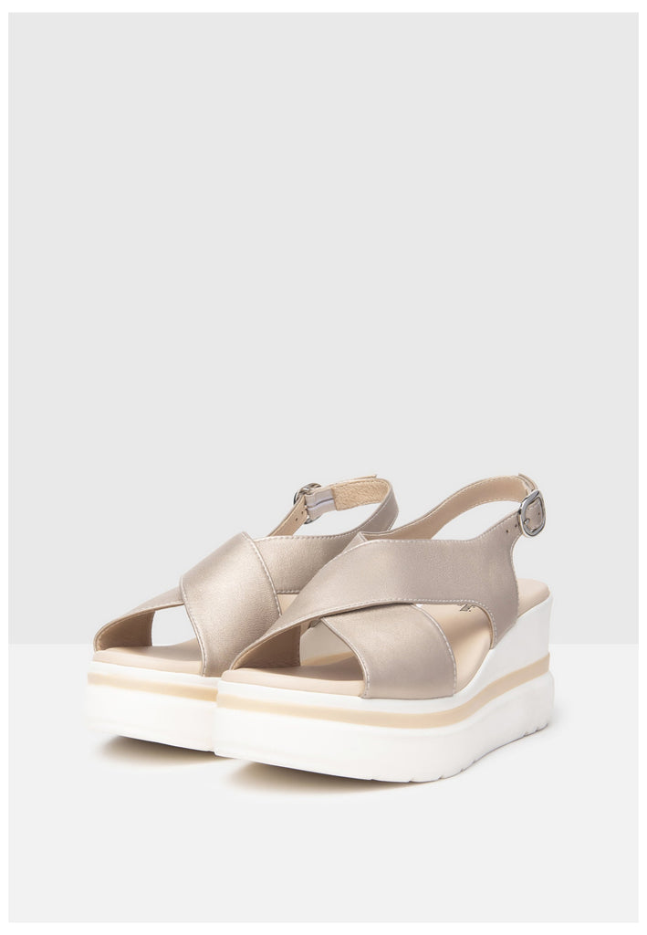 Nero Giardini Sandalen Leder Beige