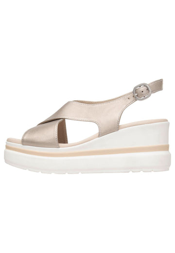Nero Giardini Sandalen Leder Beige