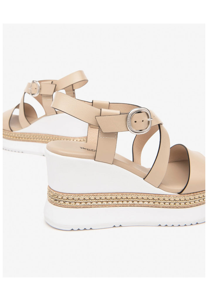 Nero Giardini Sandalen Leder Beige