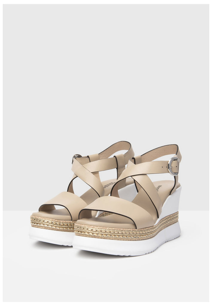 Nero Giardini Sandalen Leder Beige