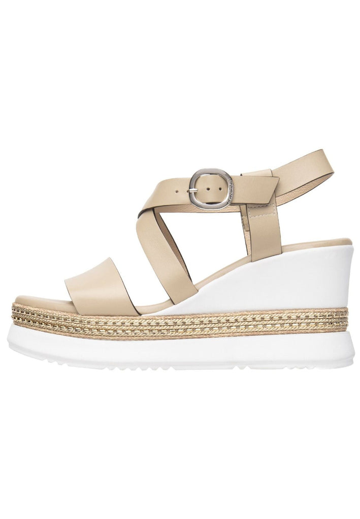 Nero Giardini Sandalen Leder Beige