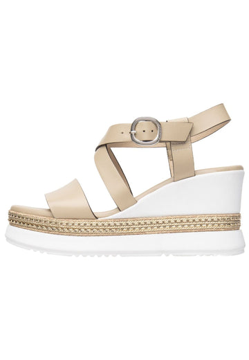 Nero Giardini Sandalen Leder Beige
