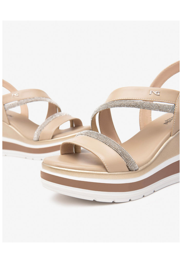 Nero Giardini Sandalen Leder Beige