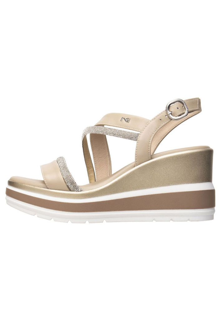 Nero Giardini Sandalen Leder Beige