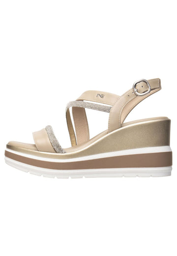 Nero Giardini Sandalen Leder Beige