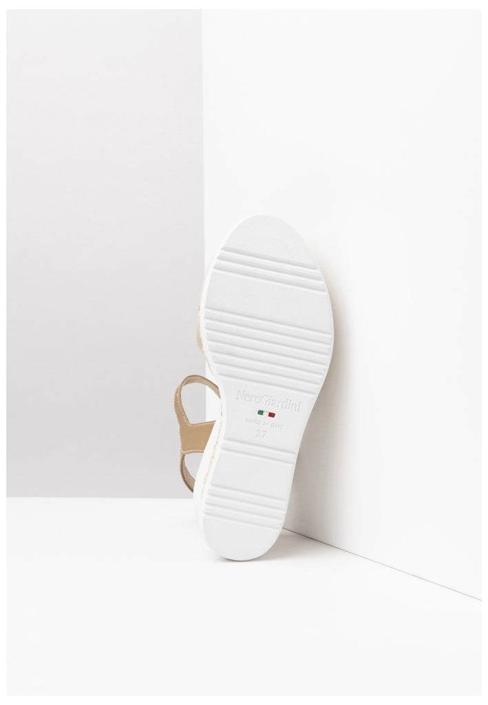 Nero Giardini Sandalen Leder Beige