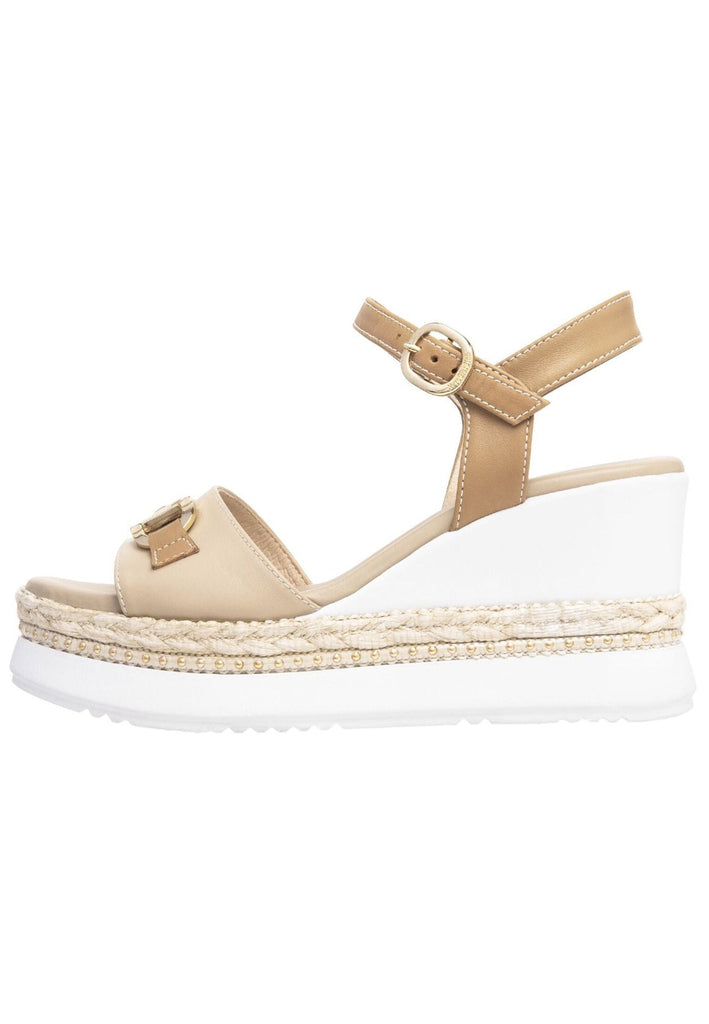 Nero Giardini Sandalen Leder Beige