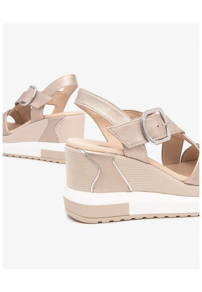 Nero Giardini Sandalen Leder Beige