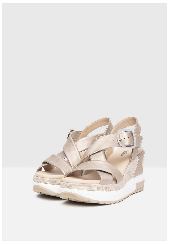 Nero Giardini Sandalen Leder Beige