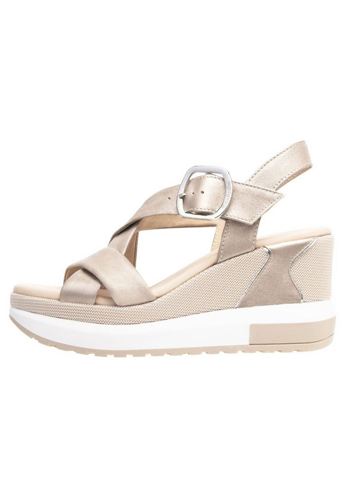 Nero Giardini Sandalen Leder Beige