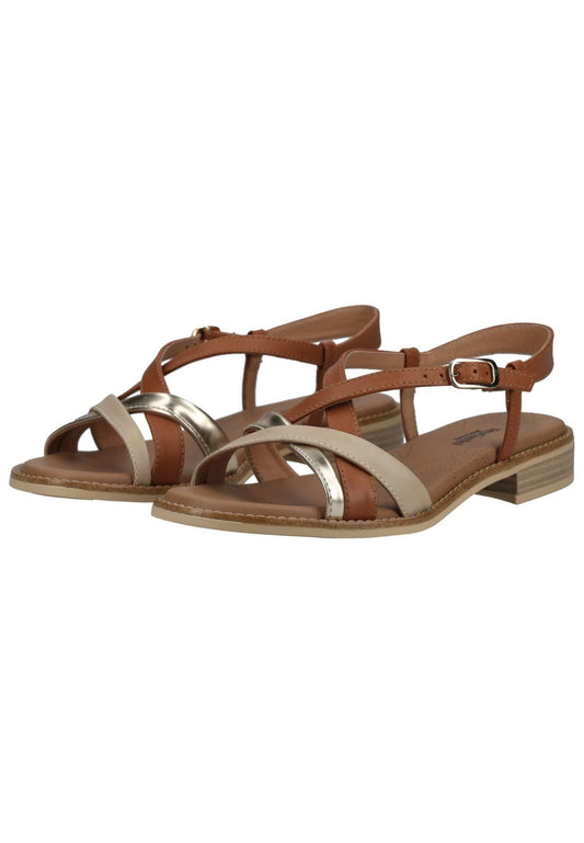 Nero Giardini Sandalen Leder Braun/Beige