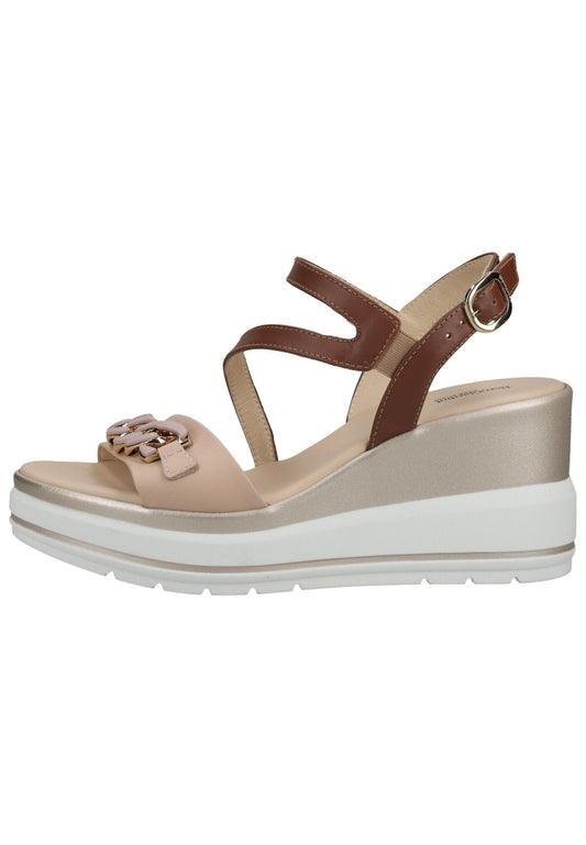 Nero Giardini Sandalen Leder Braun/Beige