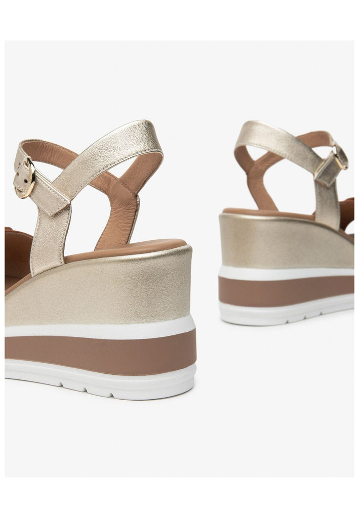 Nero Giardini Sandalen Leder Cognac