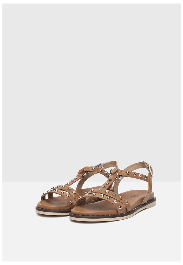 Nero Giardini Sandalen Leder Cognac