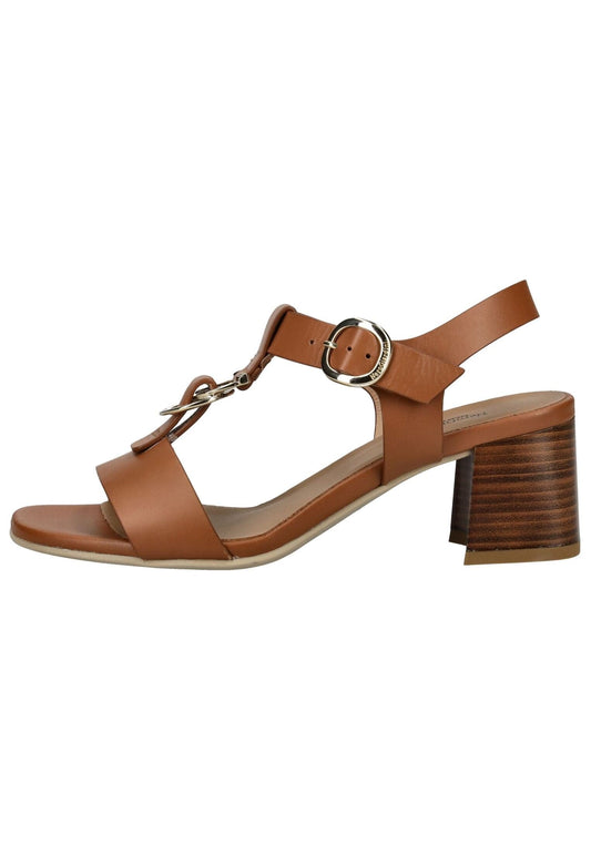 Nero Giardini Sandalen Leder Cognac