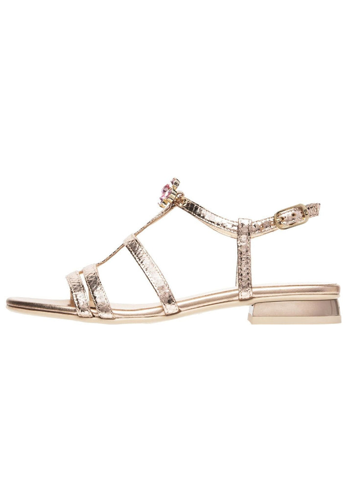 Nero Giardini Sandalen Leder Gold