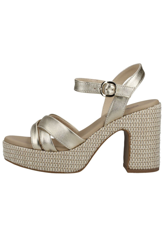 Nero Giardini Sandalen Leder Gold